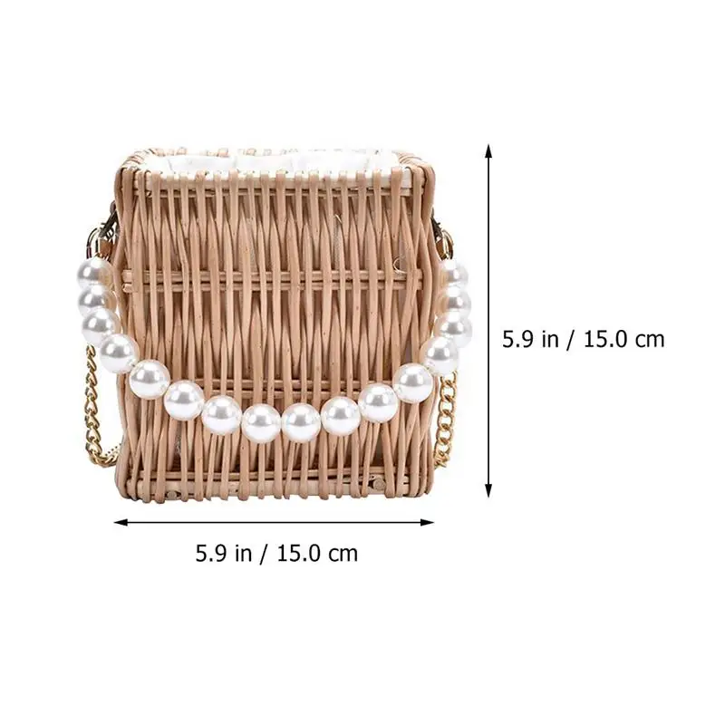 

Multipurpose Handbag Woven Bag Fashionable One-shoulder Bag