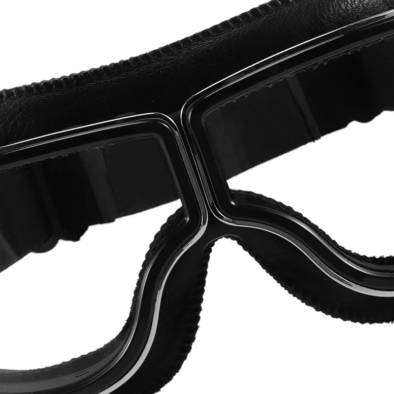 

Retro Motorcycle Goggles Glasses Cruiser Motorcycle Goggles Vintage Leather For Glasses