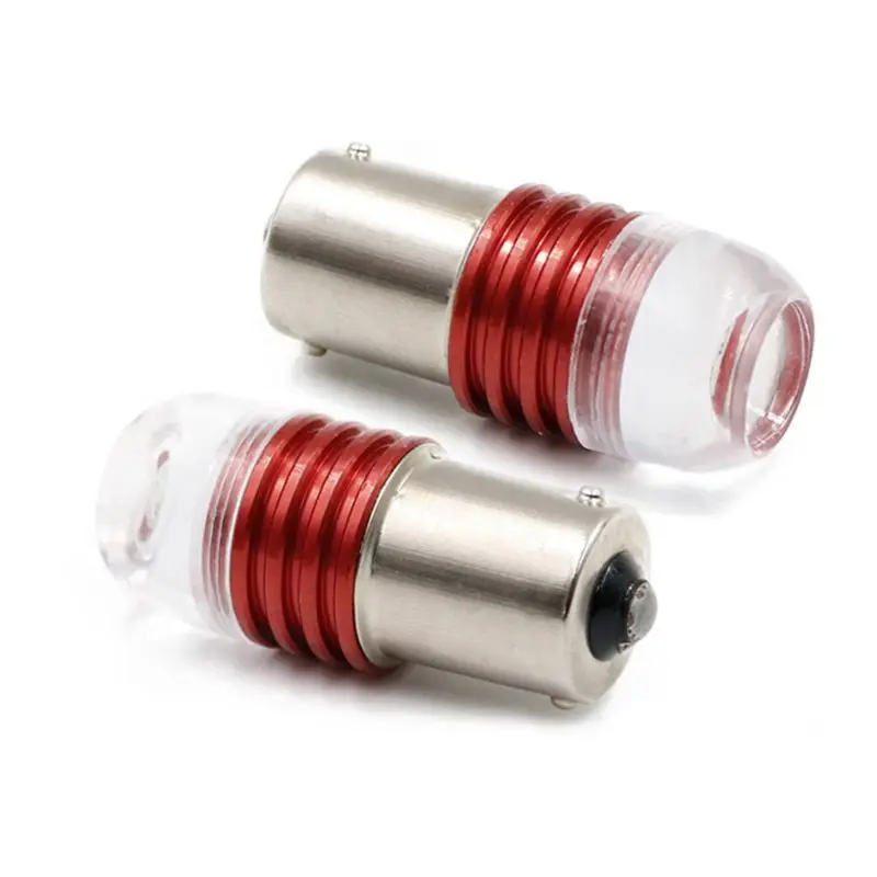 

2Pcs Red Strobe Flash Light Brake Led Tail Car Reverse Bulb Auto Tail Stop Lamp