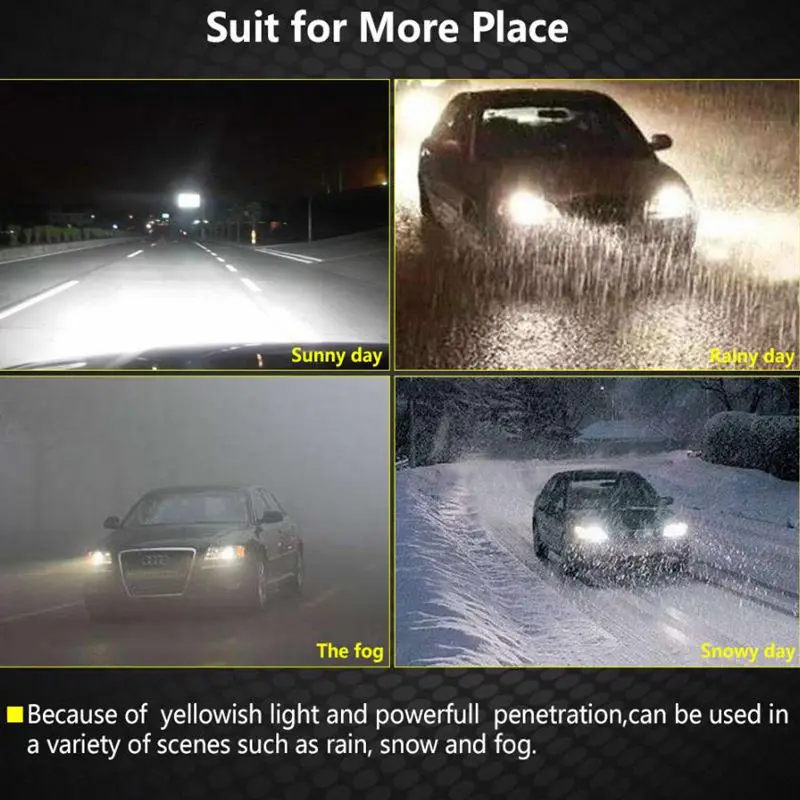 Универсальные двухобъективные светодиодные фары 3 дюйма 70 Вт для мотоцикла с