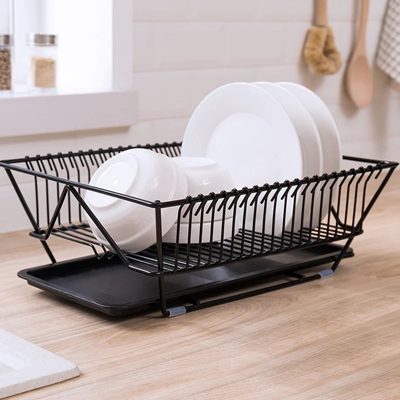 Multifunctional Tableware Storage Rack Organizer Dishes Drain Holder Iron Steel Dish Drying | Дом и сад