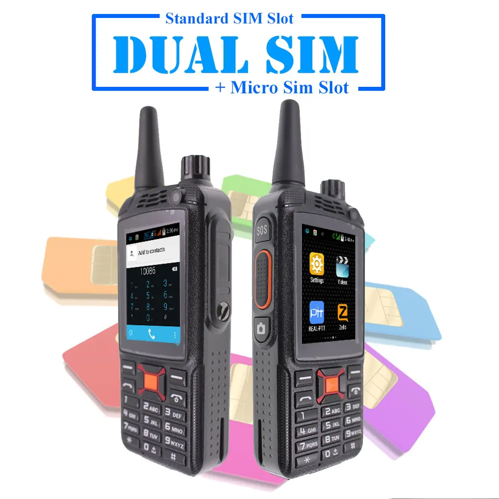Двойной Sim смартфон радио обновление G25 с wifi gps WCDMA Android walkie talkie trancever поддержка Real-ptt Zello 4G-G25plus