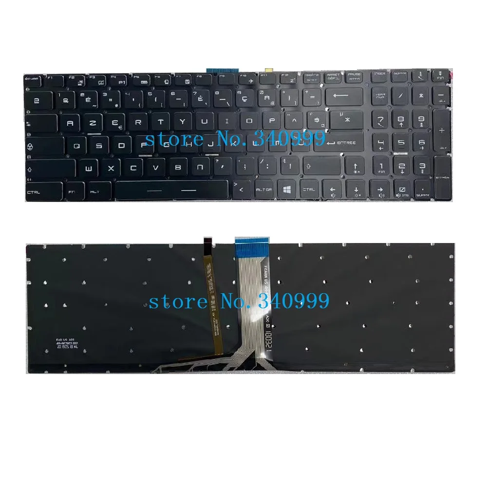 

French For MSI GS60 GS70 GT72 GE62 GE72 PE60 PE70 GT62 with Backlit Laptop Keyboard