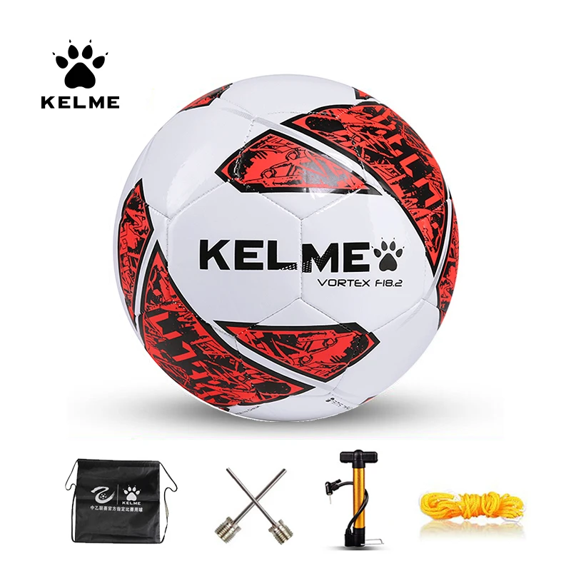 Футбольные мячи KELME футбольные из искусственной кожи с низким отскоком в