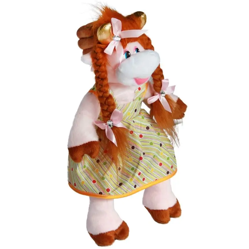 Мягкая игрушка Корова Анжела (М) 42см | Игрушки и хобби