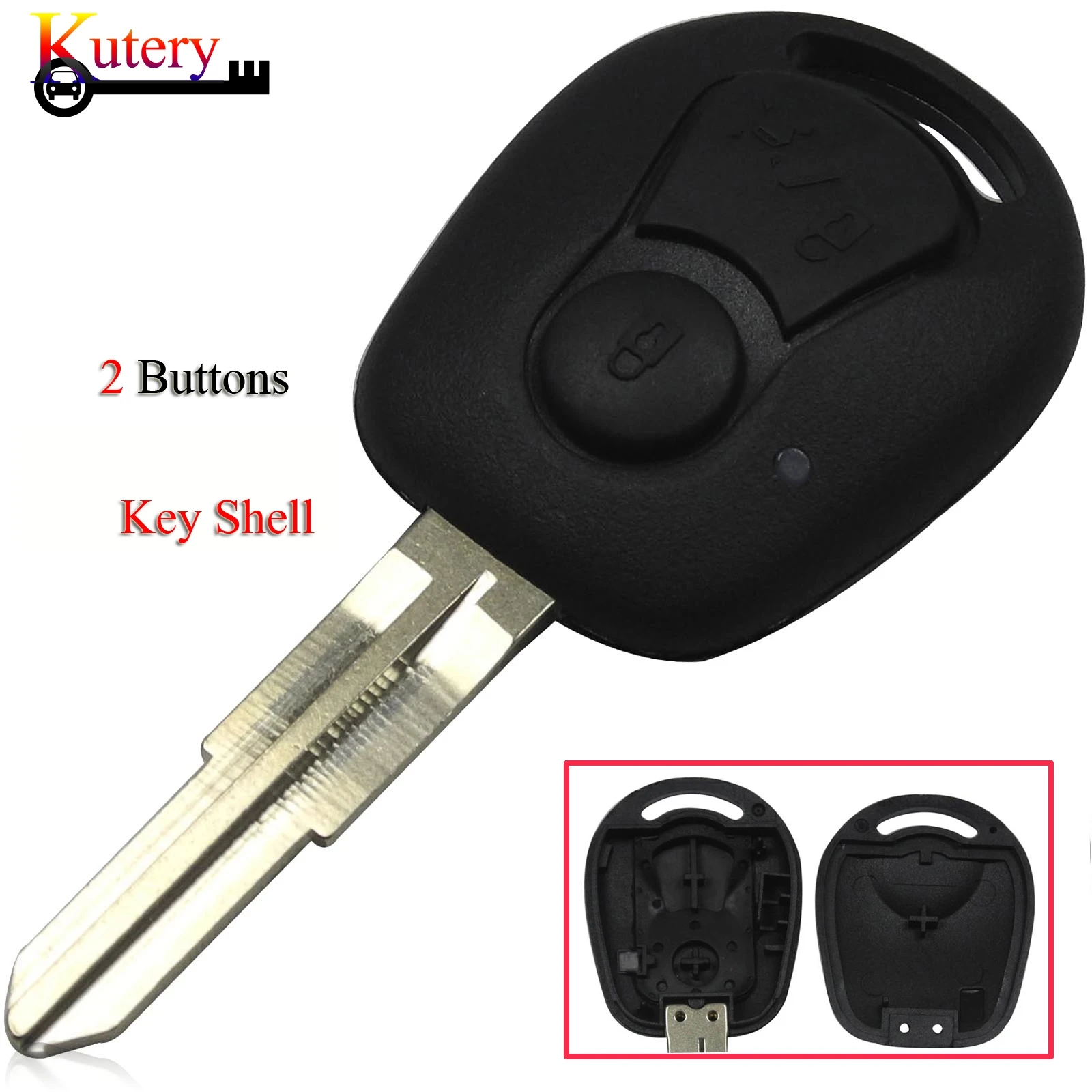Сменный Чехол Kutery для автомобильного ключа с дистанционным управлением SSANG YONG KYRON