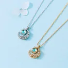 Цепочка-чокер женская из серебра 925 пробы с кристаллами