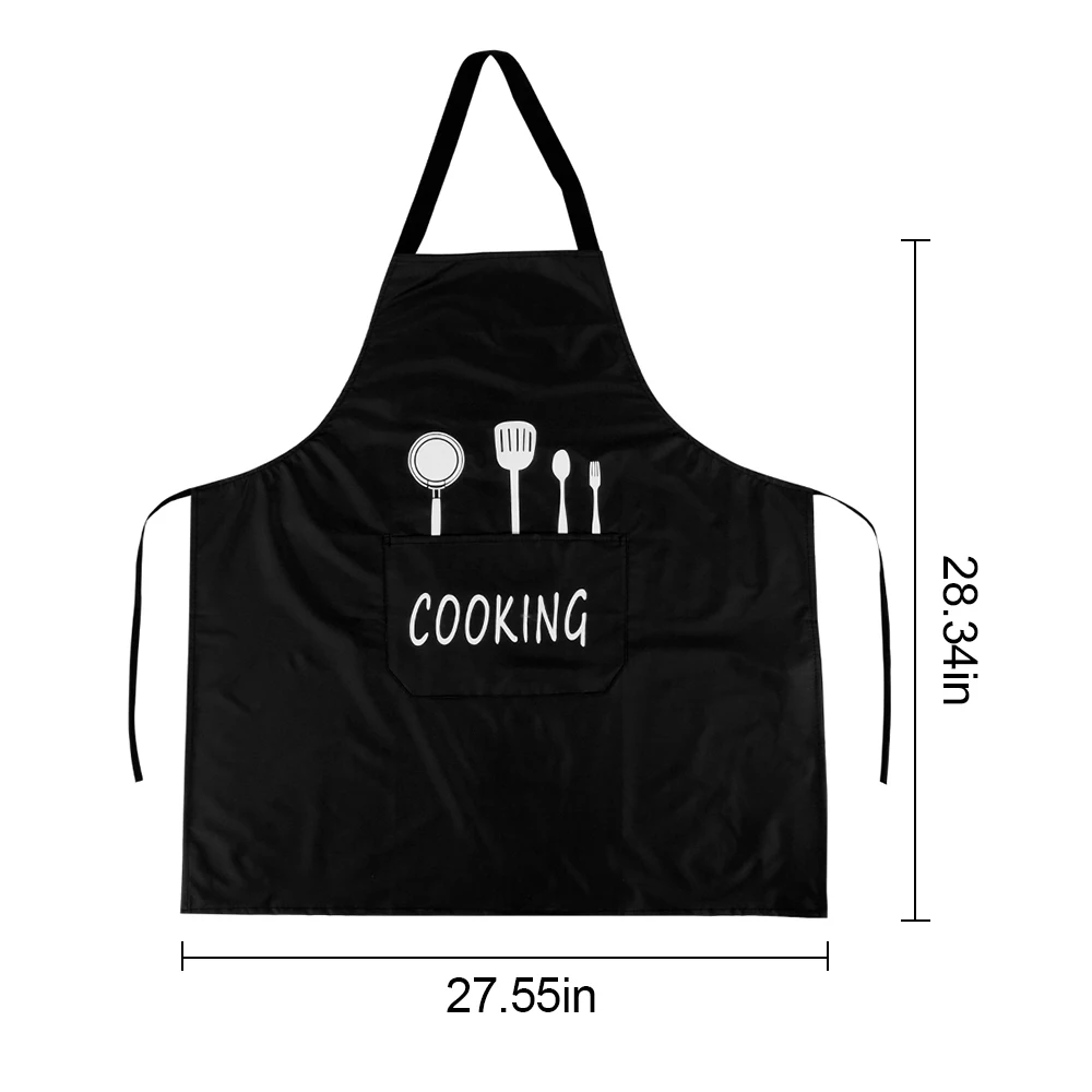 

Waterproof Oil Apron Cooking Apron Chef Aprons for Adult Bibs Home Cooking Baking Coffee Shop Cleaning Aprons Kitchen Accessory