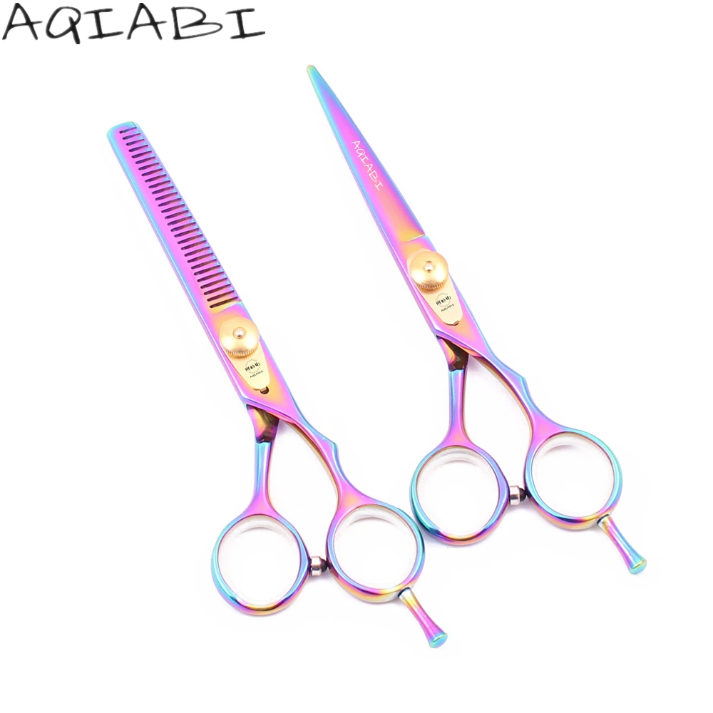 

Парикмахерские ножницы AQIABI, 6 дюймов, из нержавеющей стали