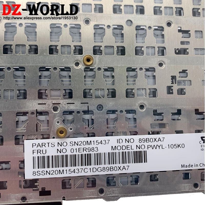 new original kor korean keyboard for lenovo thinkpad p51 p71 p50 p70 laptop teclado 01er983 01hw273 free global shipping