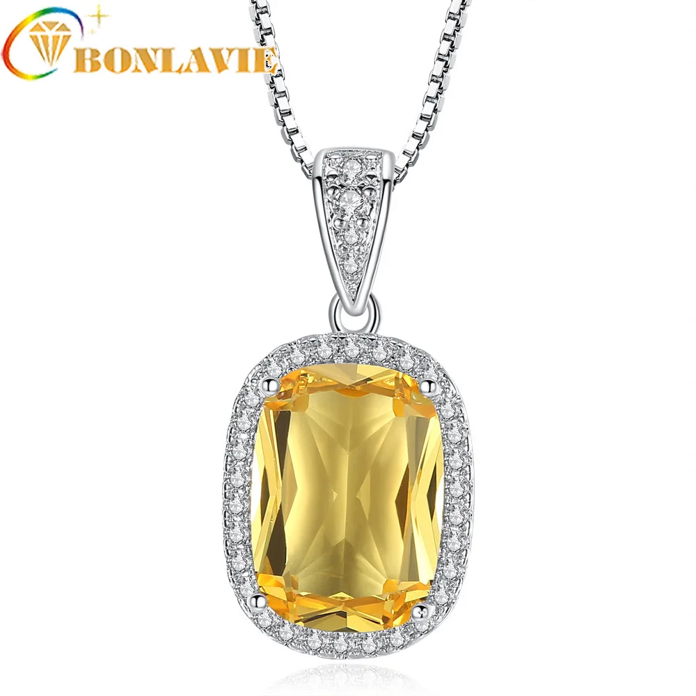 Крупные квадратные ожерелья Bff подвеска цвета шампанского классическое женское