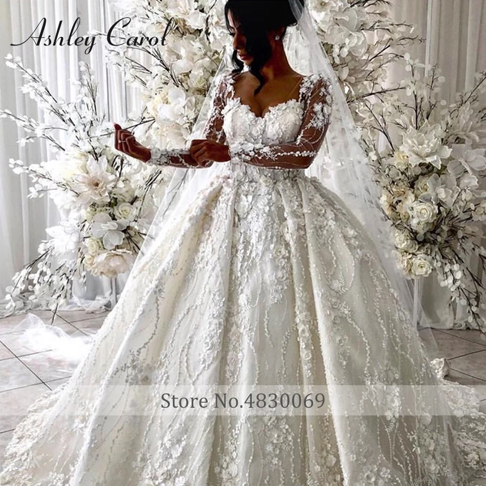 Эшли Карол Сексуальное Милое бальное платье с аппликацией свадебное 2021