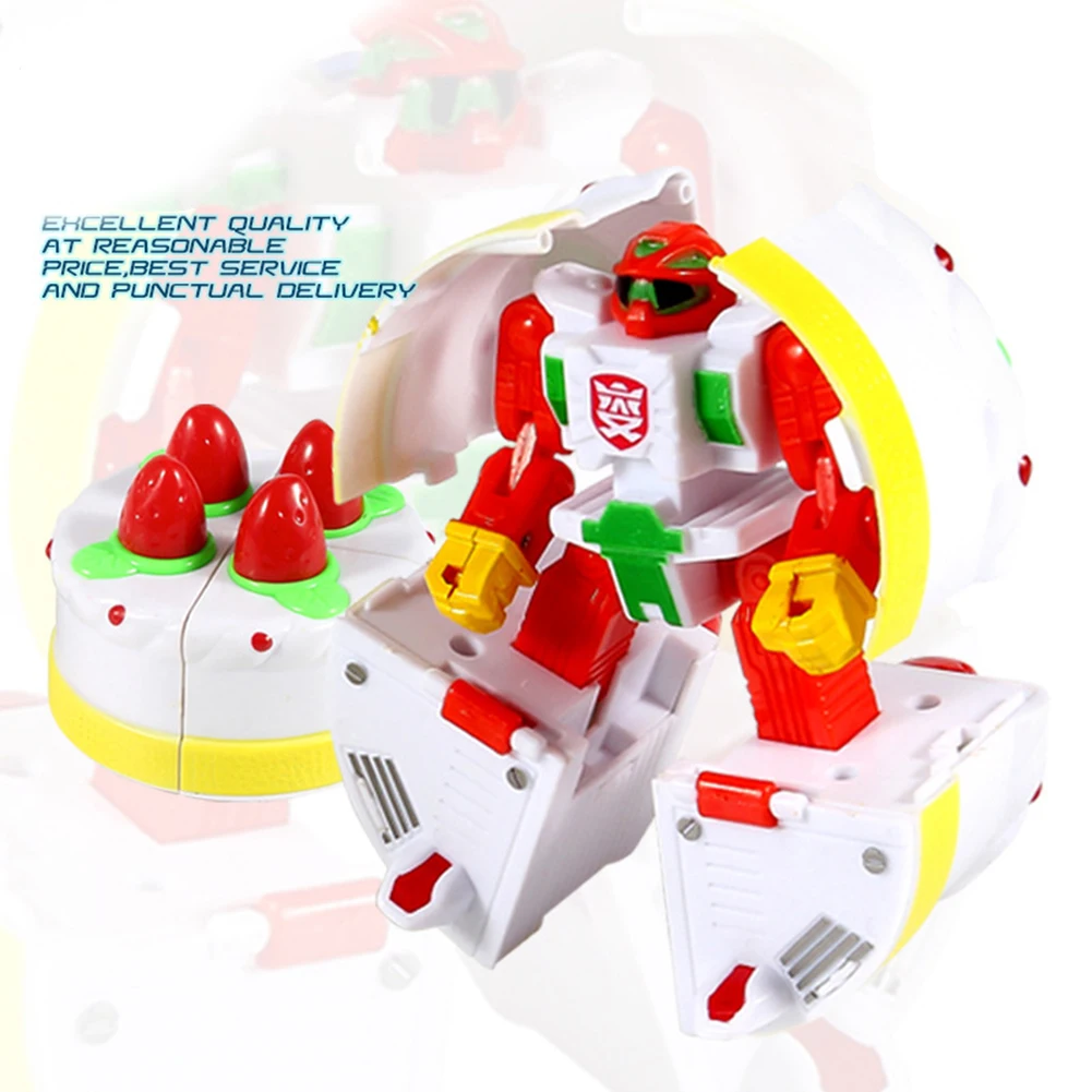 Buy Transformation Model Robot Hamburger Transforming Kids Toy Toddler Robots Cool for Boys Birthday Toys For Children Gifts on
