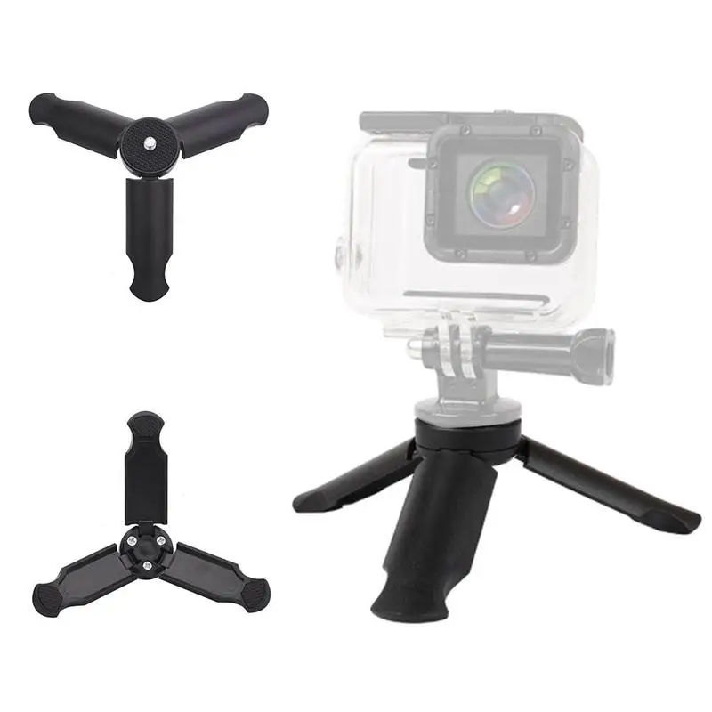 Черный портативный мини-штатив для DJI OSMO Mobile 2 ручной карданный держатель