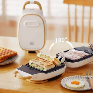 600w electric sandwich maker waffle maker toaster baking multifunctional breakfast machine takoyaki pancake grilling plate 220v free global shipping