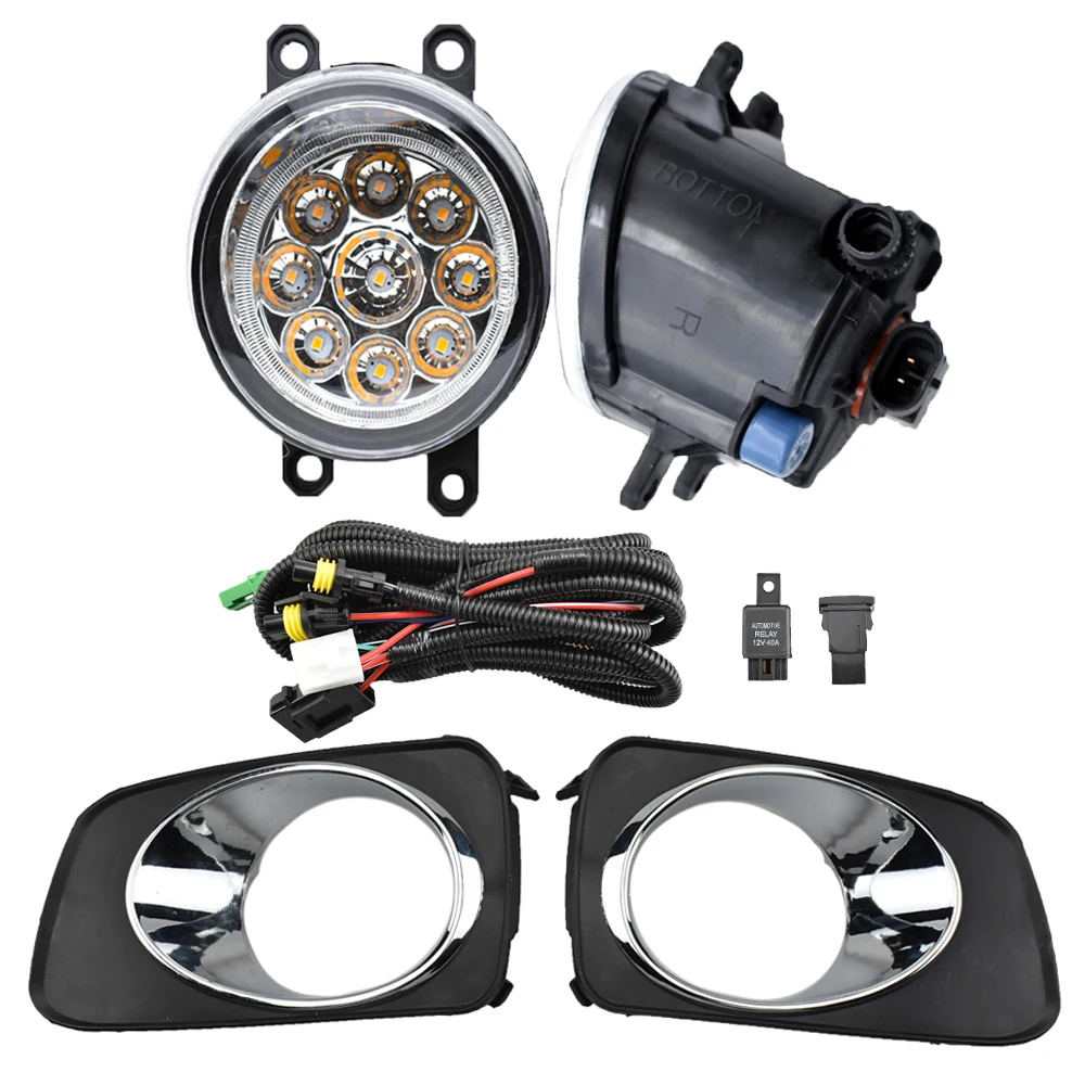 Противотуманная фара в сборе Передний бампер автомобиля дальнего света