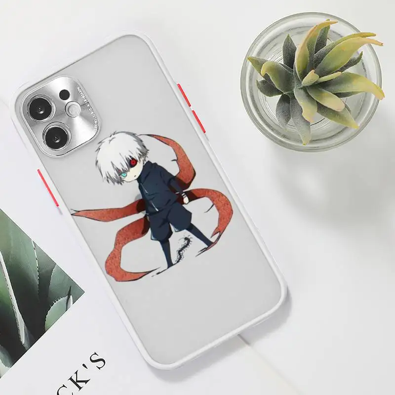 

Tokyo Ghoul Phone Case Clear matte transparent For white iPhone 7 8 x xs xr 11 12 pro plus max mini Funda