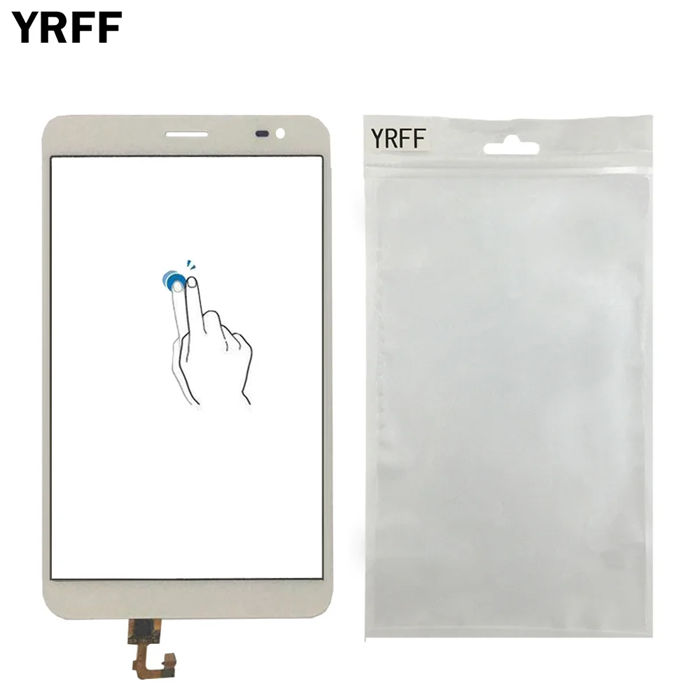 

7.0'' Touch Screen Front Glass For Huawei MediaPad X1 7D-501u Touch Screen Touch Digitizer Panel Glass Tool Free Protector Film