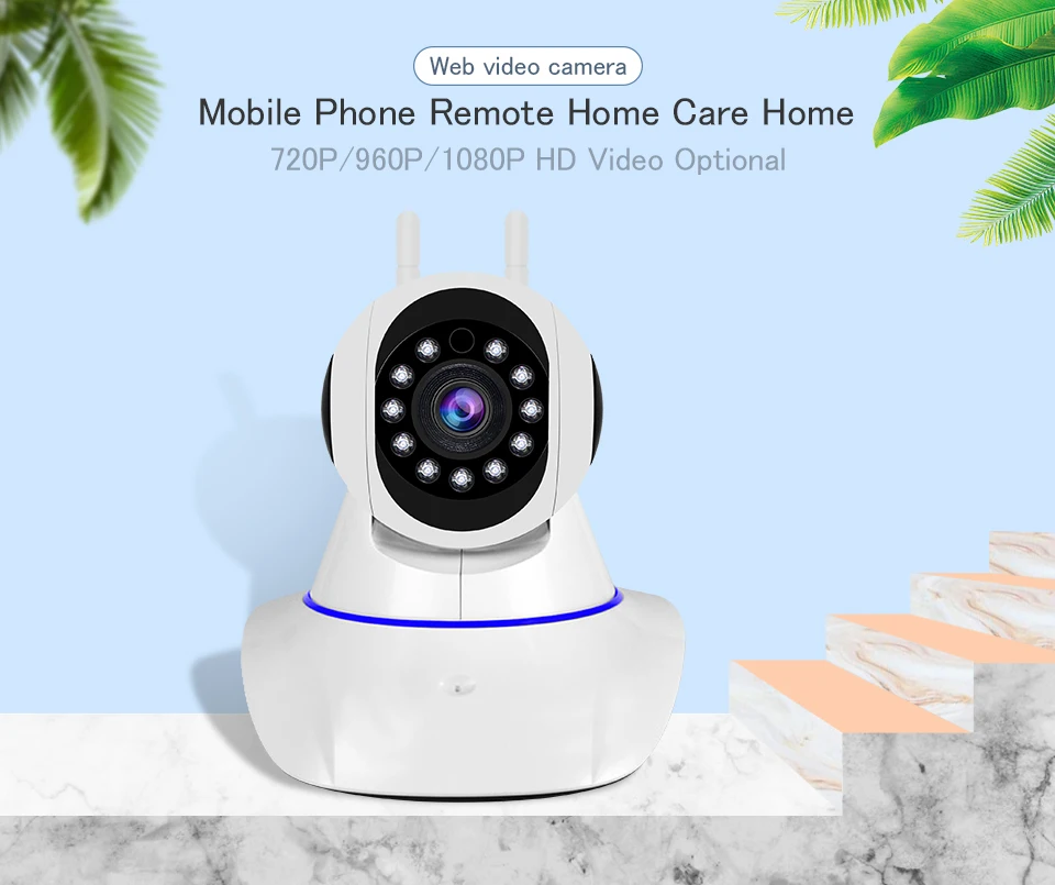 Беспроводная ip-камера, wiFi, камера видеонаблюдения, WiFi, домашняя камера видеонаблюдения, 1080 P, детский монитор, двухстороннее аудио, ночное видение