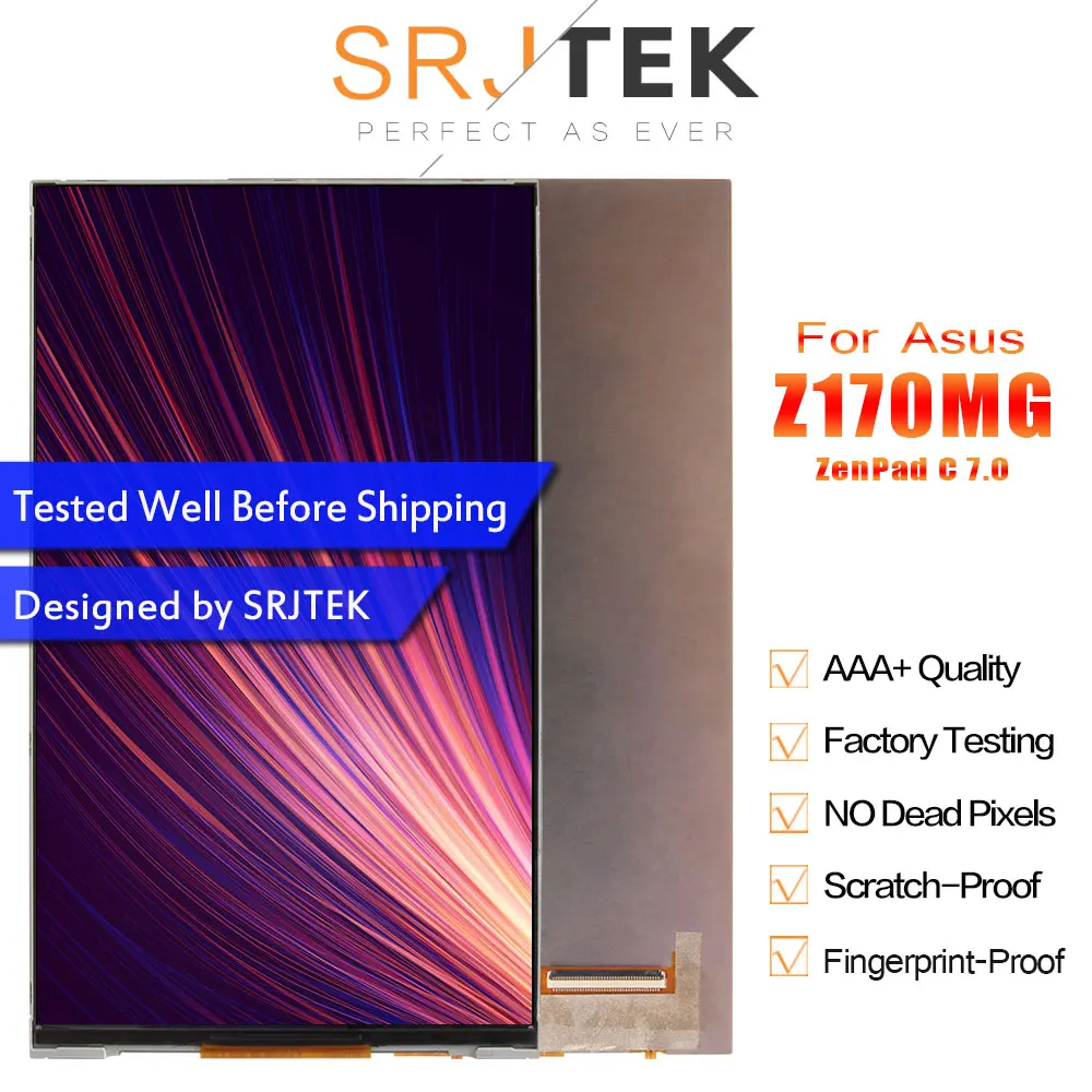 

SRJTEK 7" Z170MG LCD For ASUS ZenPad C 7.0 Z170MG Display LCD Screen Z170 MG Matrix Tablet PC Display Replacement Parts