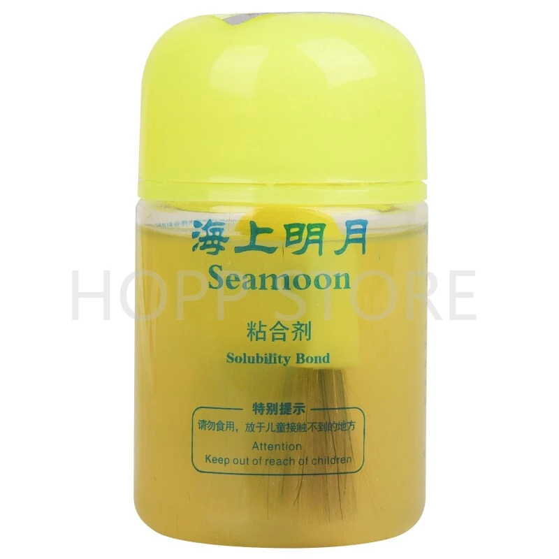 

HAIFU SEA MOON Black Oil Professional Table Tennis Rubber Solubility Bond Booster/ Bond Oil/ VOC Tune Glue 100ml