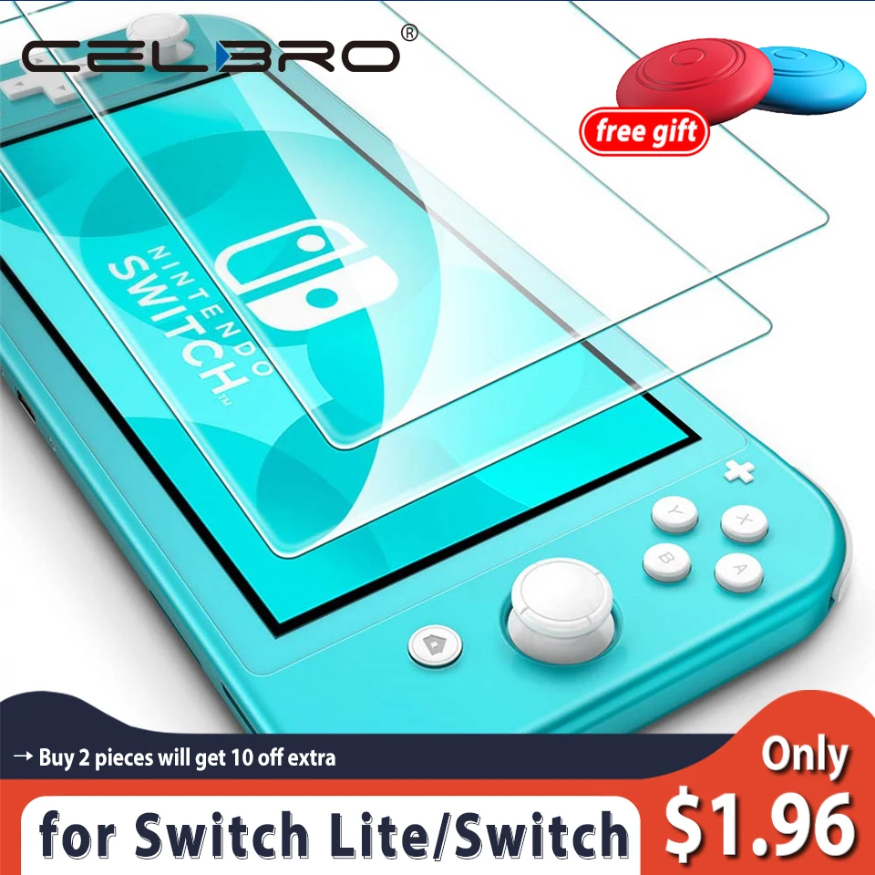 Защитная пленка для экрана игровая Nintendo Switch Lite стекло прозрачная защитная 20D из