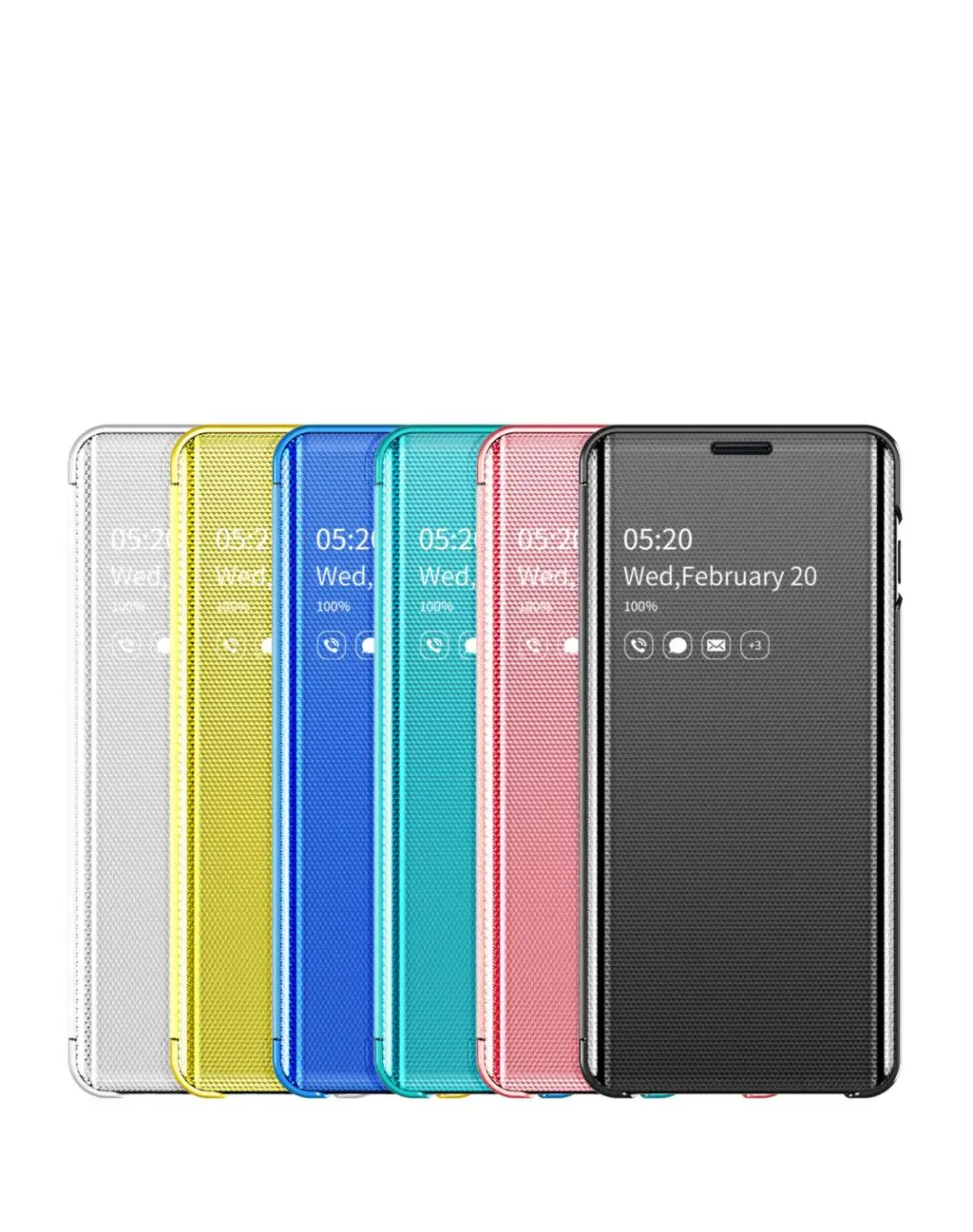 Для Apple iPhone 11 Pro XS XR X 8 7 6s 6 Plus Оригинальный модный зеркальный тонкий кожаный чехол