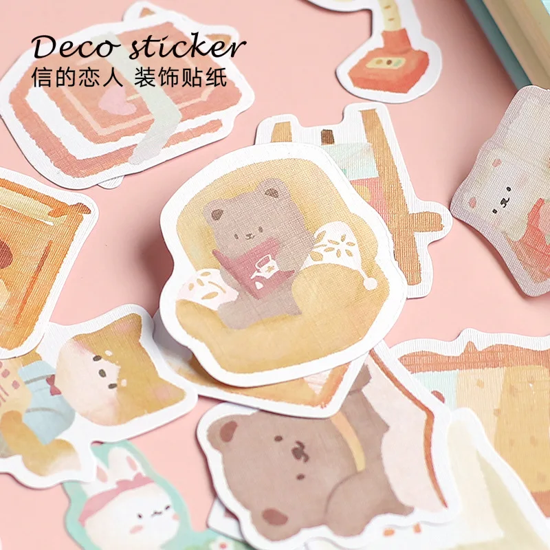 

40pcs/lot Kawaii Stationery Stickers Gentle planet Diary Planner Decorative Mobile Stickers Scrapbooking DIY Craft Stickers