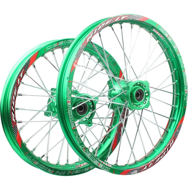 1 пара передних и задних мотоциклов колесные диски из алюминиевого сплава с ЧПУ в