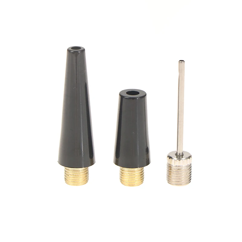 

3pcs/set Ball Needle Nozzle Adapter Kit for Basketball Football Bicycle Tire Inflate Pump Parts Accessories