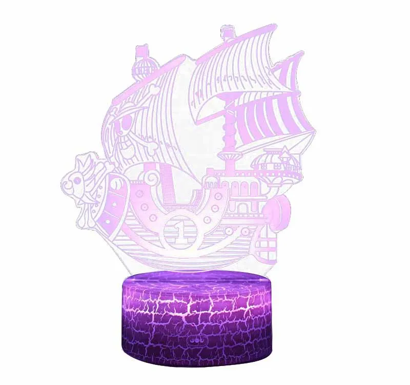 

Roronoa Zoro Figure Led Night Light for Kids Bedroom Decoration Japanese Anime One Piece Gift Cool Bedside Table Lamp Zoro Light