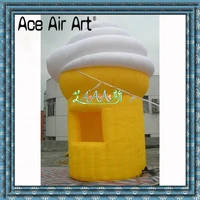 Inflatable ice cream advertising tent