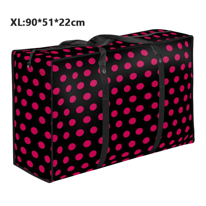 7XL 90x51x22cm Большая сумка для путешествий, большая тканая сумка для путешествий, сумка для сортировки одежды из водонепроницаемой пленки, Большая вместительная сумка для доставки - Цвет: 7XL 90x51x22cm