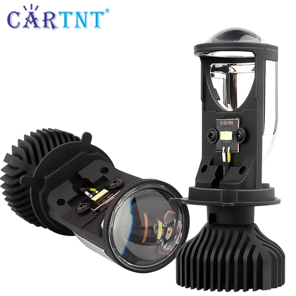 Мини линзы h4 led
