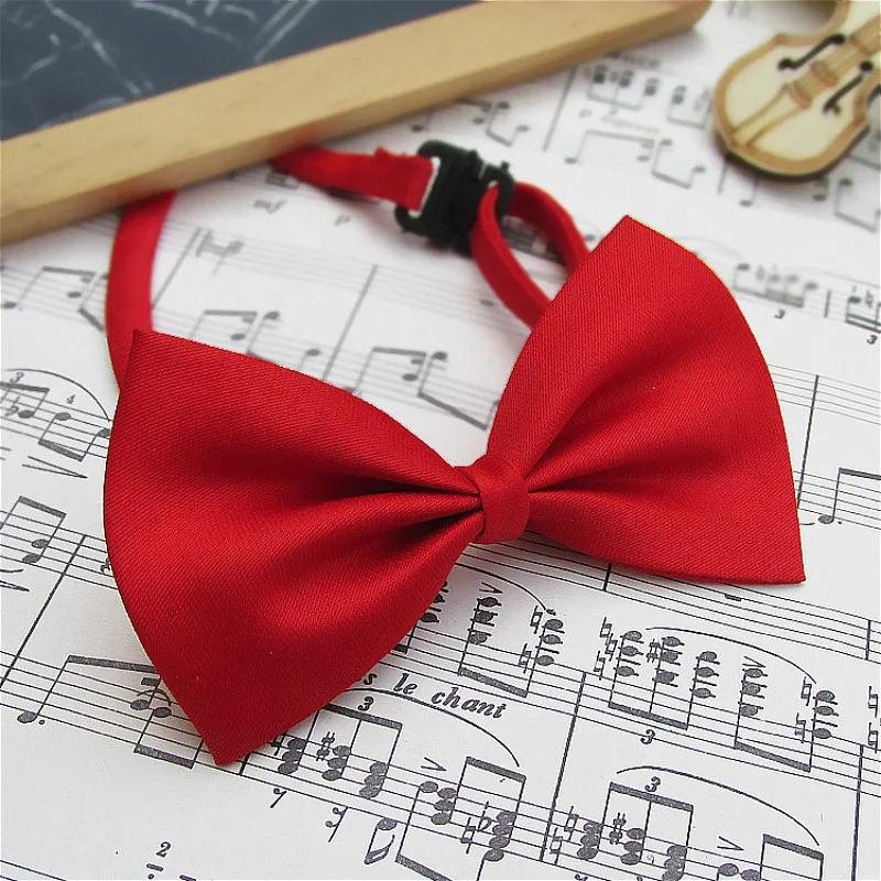 

1pcs Solid Color Bow Tie Boy New Good Quality Bowtie Boys Girls Banquet Wedding Party Groom Bow Tie Butterfly Knot Bowties