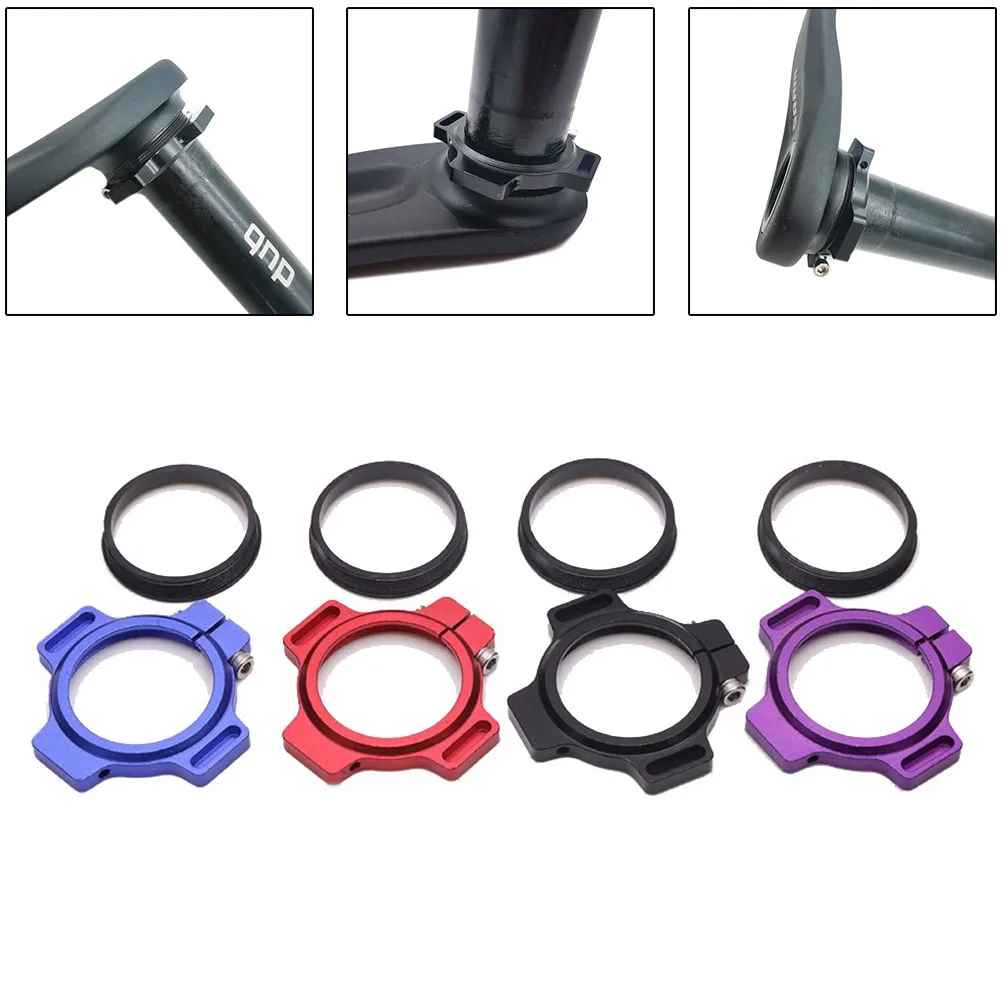 

Bike Crank Adjuster With Washer Bicycle Crankset Chainring Preloader Adjuster For-SRAM Dub 28.99mm Aluminum Alloy Gasket Parts