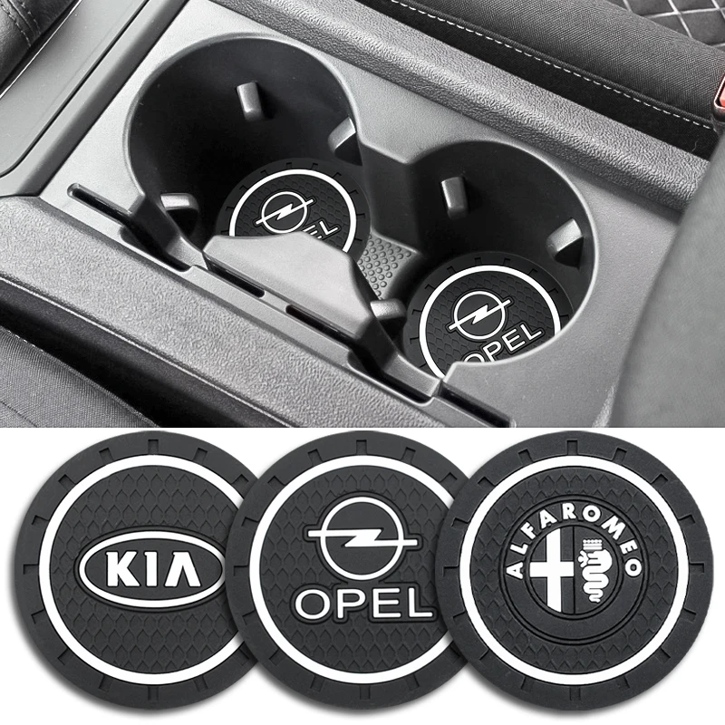 1/2 шт. Авто чашки анти скользящий коврик подстаканник бутылка встроенный Тюнинг