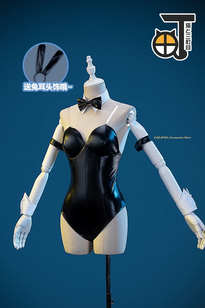 

Rascal Does Not Dream of Bunny Girl Senpai Sakurajima Mai Sexy Cosplay Costume One-Pieces PU Bodysuit Halloween Uniform Set