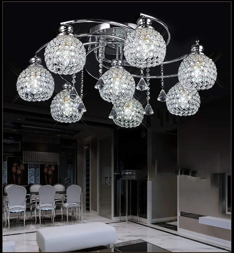 Современная простая потолочная лампа для столовой гостиной креативная