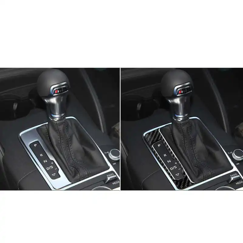 

Fit For Audi A3 8V2014-2019 carbon fiber gearshift frame sticker gear decoration car modification car accessories