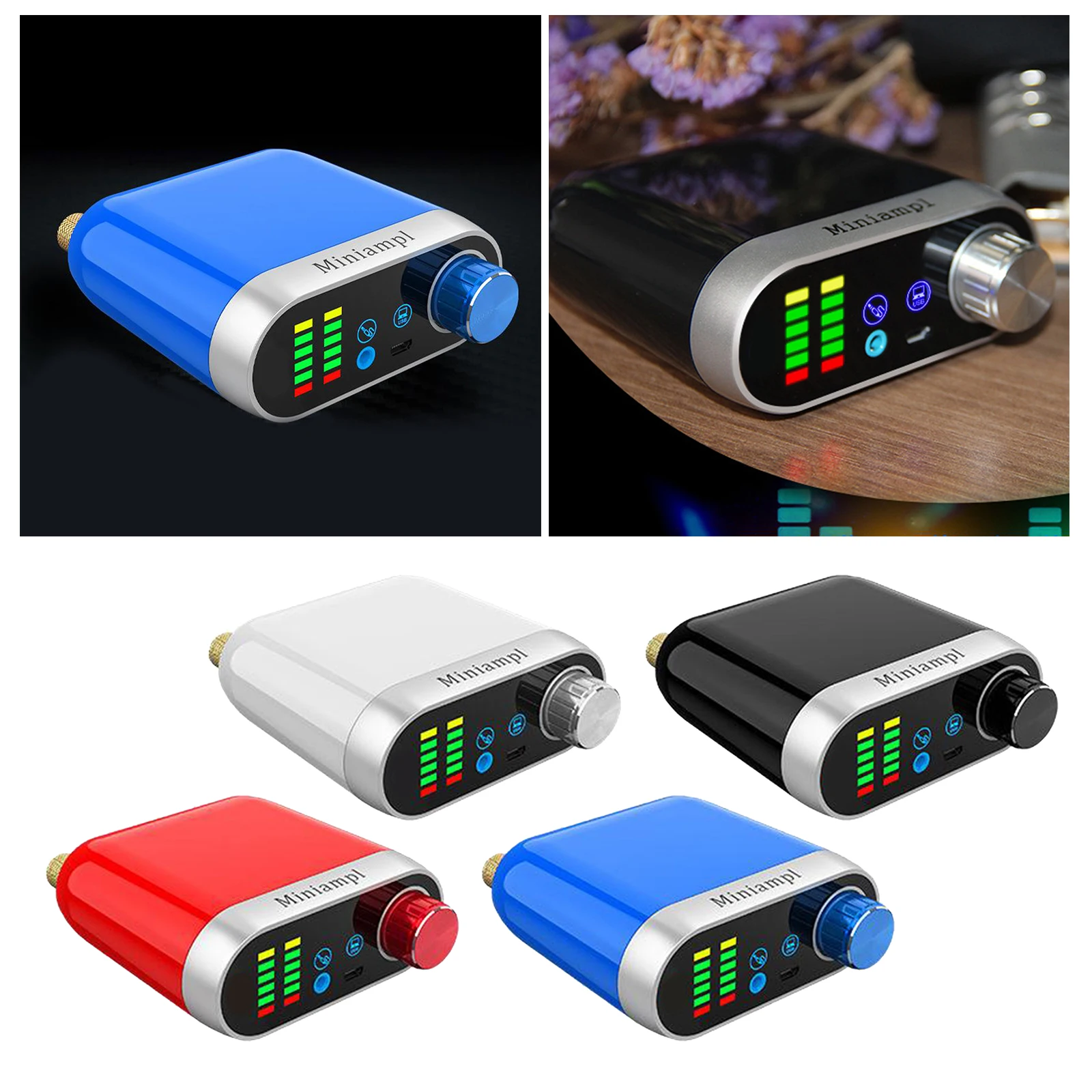 

Compact Bluetooth 5.0 2 Channel Amplifier Amp for Home Speakers 50W x 2