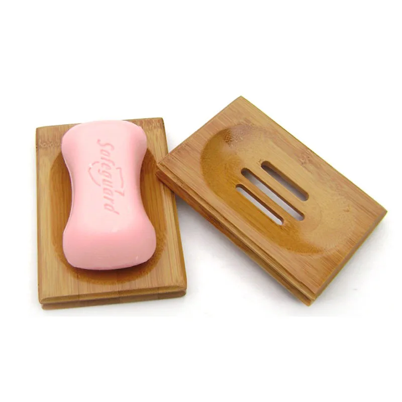 1 шт. Высококачественная бамбуковая мыльница натуральное деревянное мыло поднос