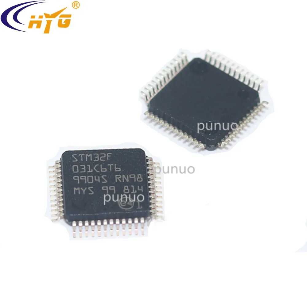 Оригинальный аутентичный STM32F031C6T6 Инкапсуляция LQFP 48 32 битный микроконтроллер 32K