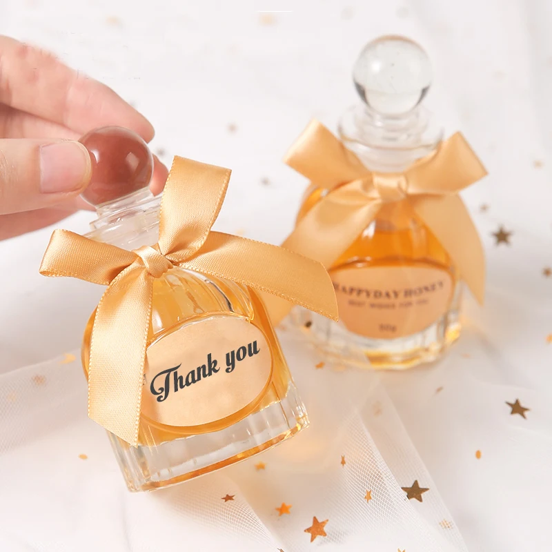 Изготовленный На Заказ стеклянная бутылка для меда Сделай Сам флаконы коробка