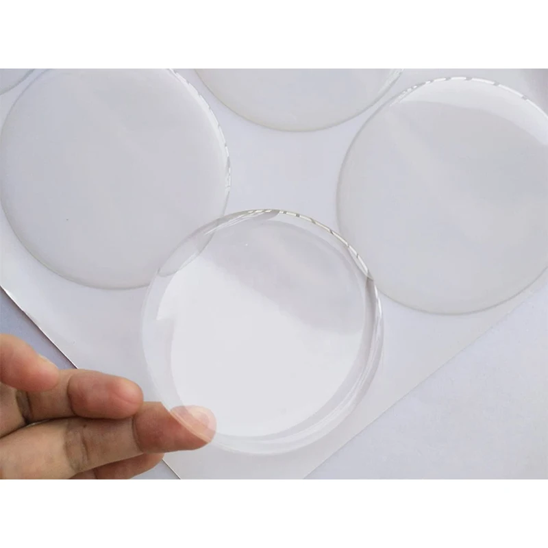 50 шт. 3 эпоксидная смола клей круг крышки бутылок Стикеры купола эпоксидной смолы