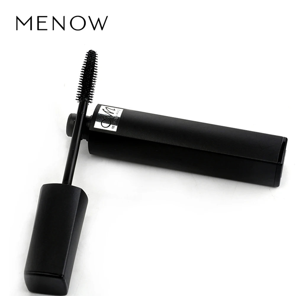 Черная тонкая тушь для ресниц Menow 3D Magic водостойкая легкая удаления макияжа