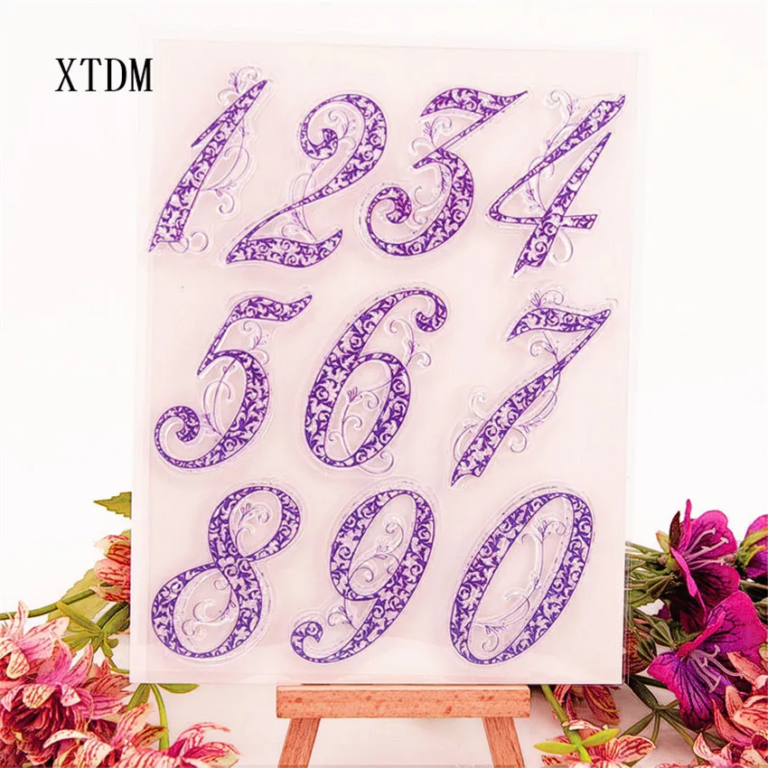 Горячая Распродажа цифровые прозрачные штампы/силиконовые уплотнения роликовые