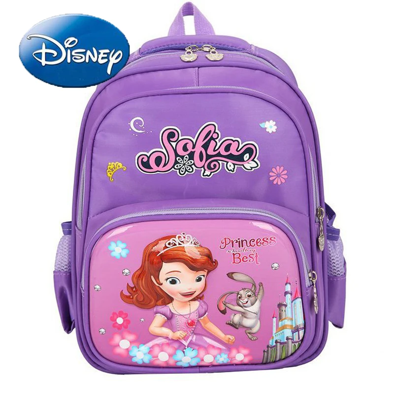 

Disney Frozen Bag Princess Elsa Backpack Sophia Large Capacity Women's Shoulder Bags Children's Schoolbag Cartoon Handbag Hobos