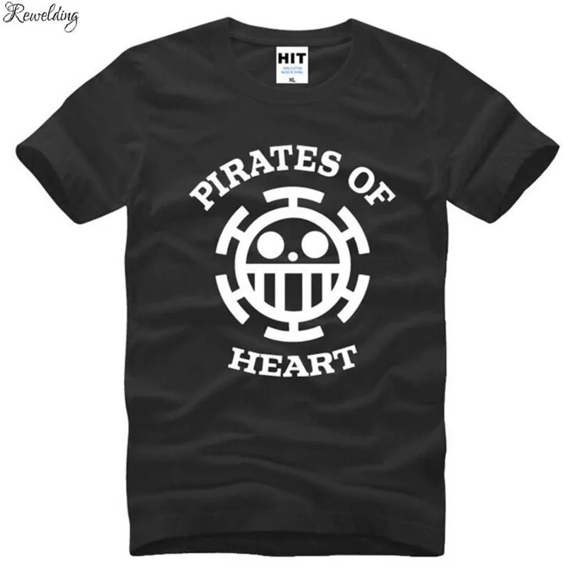 Аниме Одна деталь смерть хирурга футболка Для мужчин короткий рукав с круглым