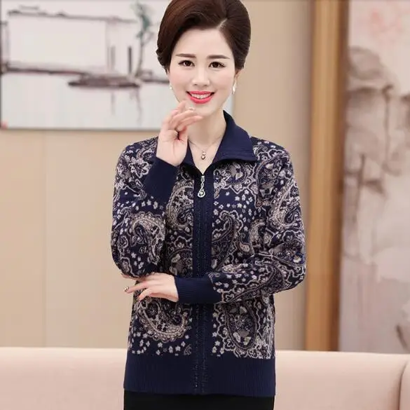 Большие размеры женский кардиган новые женские зимние кашемировые свитера с